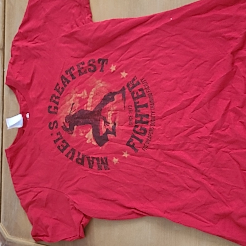 Marvel Greatest Fighters Tee Shirt Ladies Size Large